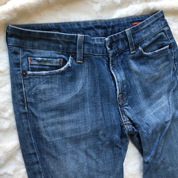 Citizens Of Humanity Faye Wide Leg Mid Rise Denim Jeans - Women’s 28 - Picture 7 of 11